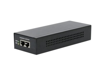 LTS Gigabit PoE Injector Adapter Single Port, Power Over Ethernet, 60W 48V DC
