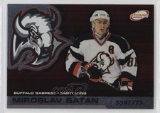 2002-03 Pacific Atomic Hobby Parallel 539/775 Miroslav Satan #11 n1u