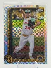 Michael King 2025 Topps Chrome X-Fractors San Diego Padres