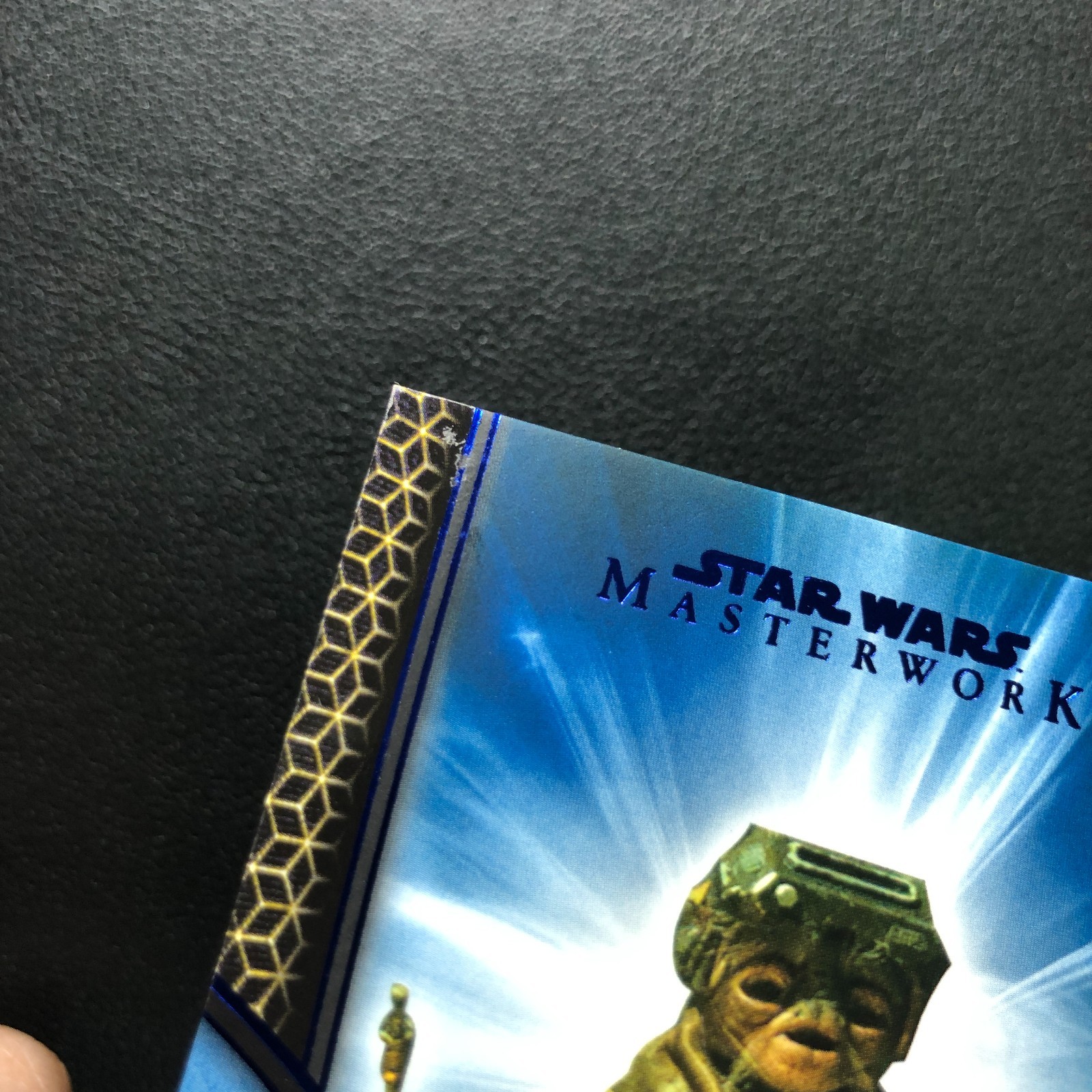 2025 Topps Star Wars Masterwork On Card Auto Shirley Henderson Babu Frik /99 view 6