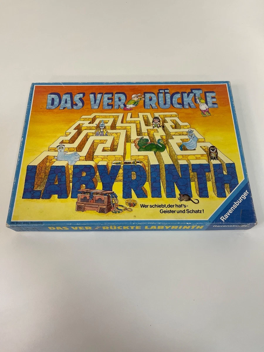 Ravensburger 26955 – Das Verrückte Labyrinth, Il Labirinto Pazzo, Gioco Da Tavolo Per 2-4 Giocatori Dagli 7 Anni, Edizione Fantasmi E Tesori