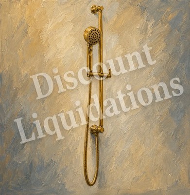Brizo Invari H2Okinetic Multi-Function Slide Bar Handshower Luxe Gold (88776-GL)