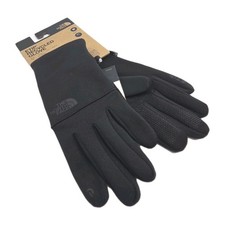 THE NORTH FACE Unisex Etip Touchscreen Recycled Black Gloves TNF - Medium NWT.