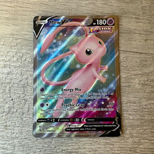 Pokémon TCG Mew V 250/264 Fusion Strike Ultra Rare Full Art Holo