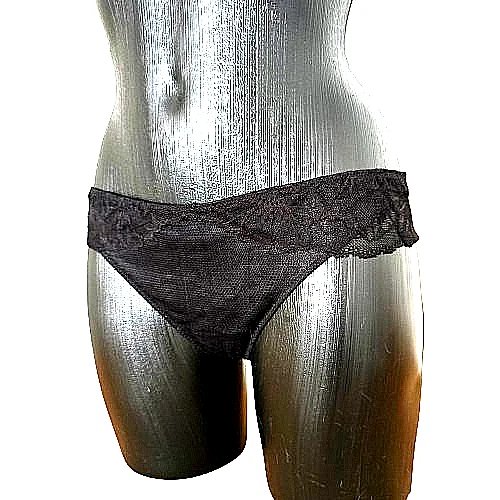 La Perla Exklusiver String Gr. 38 feine Seiden Spitze + Tüll Luxus Dessous Neu - Bild 3 von 4