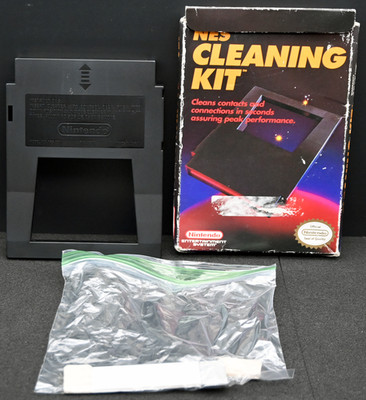 Official NES Cleaning Kit   Nintendo Entertainment System (1989)   w /Orig Box