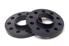 H&R Trak+ 18mm Black DR Wheel Spacers 5x130 Pair 36957160SW New