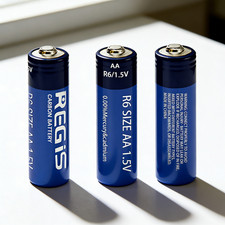 AA/LR6 1.5V Carbon-Zinc Batteries 20 Pack, 3-Year Shelf Life, Reliable Power