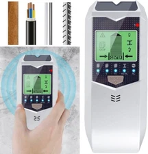 5 in 1 Digital Stud Finder Wood Metal Pipe Wire Wall Scanner Sensor LCD Detector