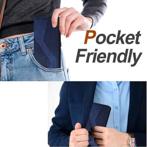 Leather Wallet Card Case for Samsung S24 Ultra S23 S22 S21 S20FE S10 Flip Cover - Picture 23 of 48