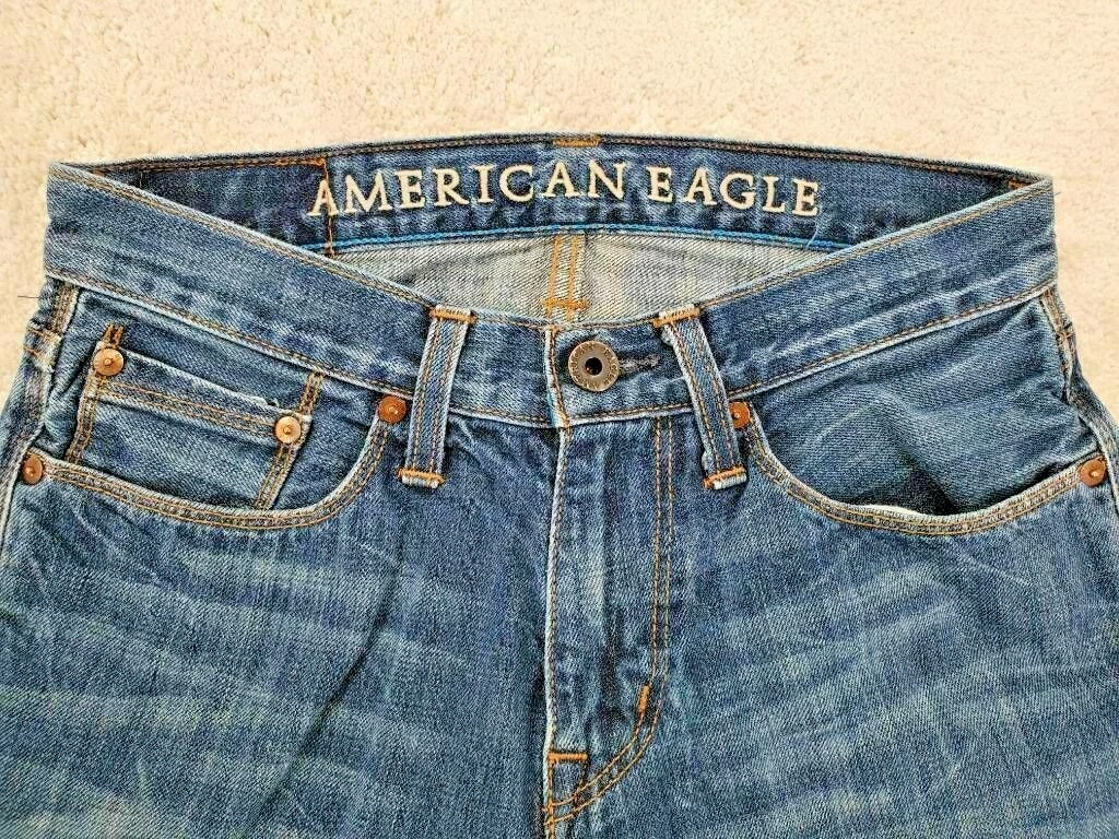 American eagle top jean pockets