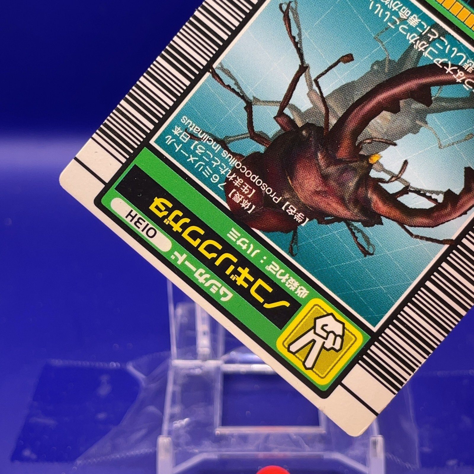 Prosopocoilus inclinat The King of Beetle Mushiking Card Game 013 2003 ...
