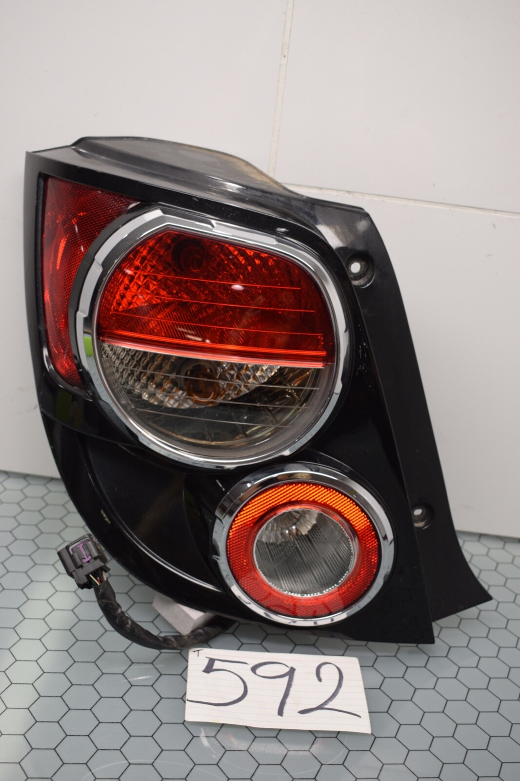 12 13 14 15 16 Sonic Hatchback DRIVER Side Tail Light Used Rear Lamp #592-T