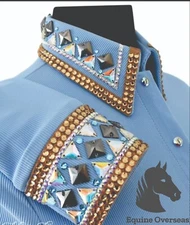 Western Showmanship Horsemanship Pleasure Show Shirt all customization available