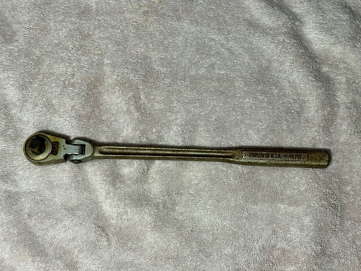 Vintage Craftsman 3/8” Drive Flex-Head Ratchet Wrench -V- Series