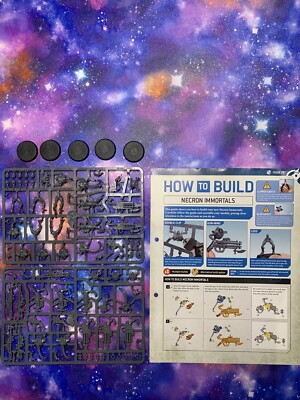 Warhammer 40k Imperium Issue 25 Models & Instructions - Necron Immortals