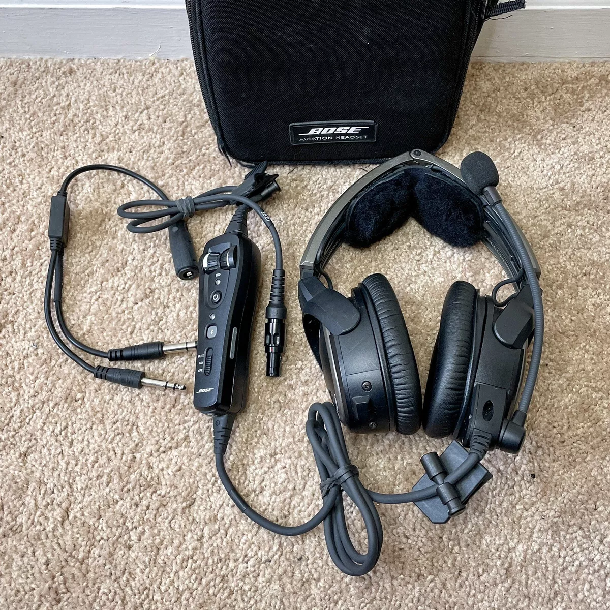 Bose A20 ANR Aviation Headset w/ Lemo Plug, Bluetooth With Dual GA