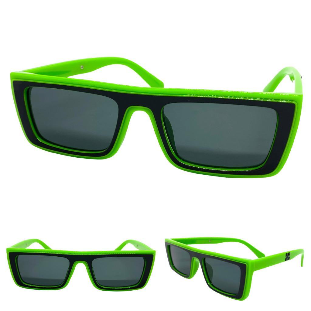 Men or Women Classy Elegant Modern Retro Party SUN GLASSES Green