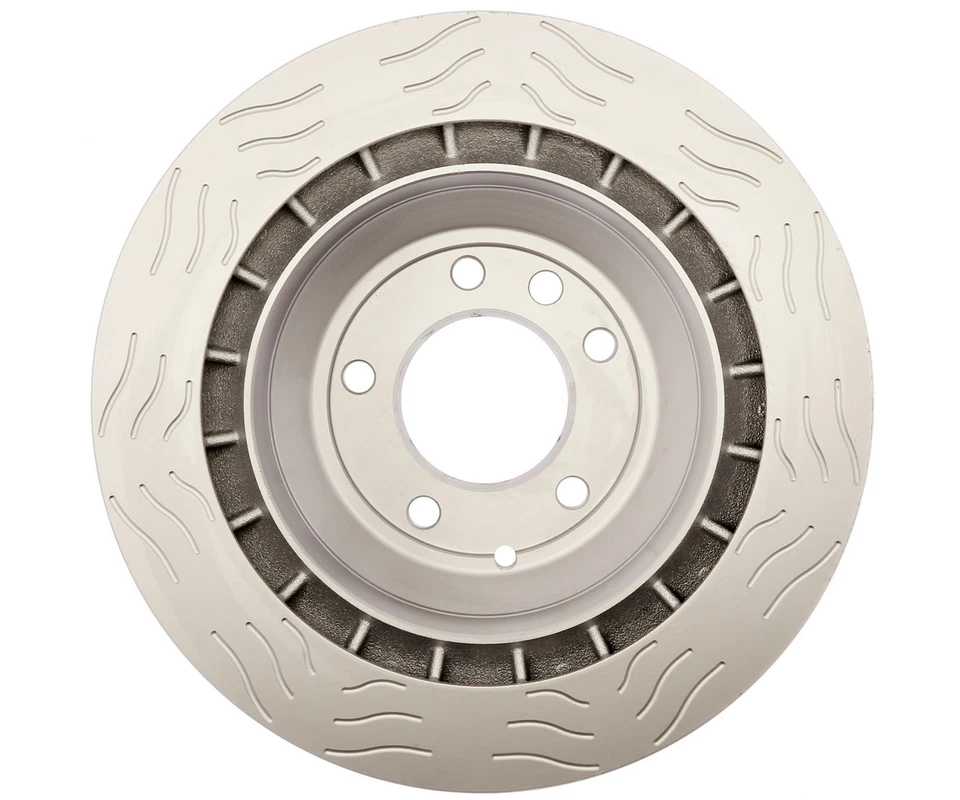 PAR de rotores de freno de disco trasero Raybestos para Audi Q7 2010-2013 (59051) Foto 4 de 4