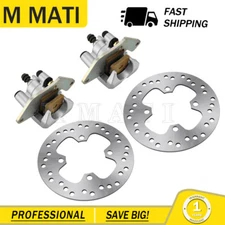 Front Brake Calipers & Rotor for Honda Rubicon 500 TRX500FA5/FA6/FA7/FM6 2015-19