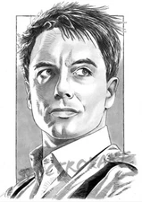 DOCTOR WHO ORIGINAL ART "Captain Jack Harkness" by Spectroxart