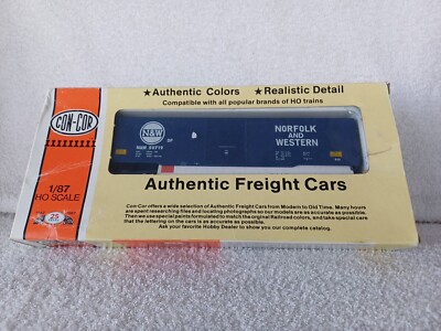 Con-Cor HO Limited Edition Greenville 60 Fuß Norfolk & Western Box Auto #50719