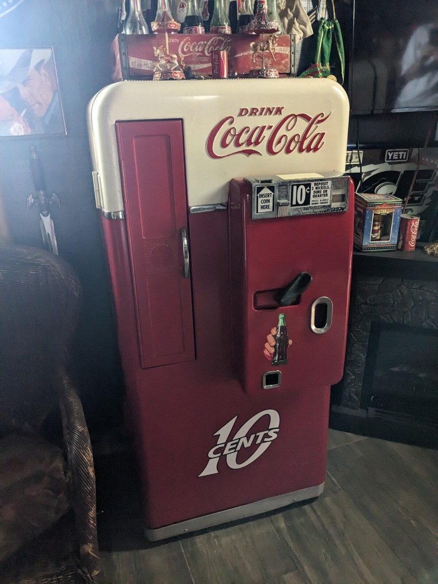 Coca-Cola Vendo 自動販売機 VENDO 56 Coca Cola Vintage Coke Machine | eBay
