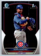 Bowman 2023 Bowman Chrome #BCP-219 Adan Sanchez Chicago Cubs