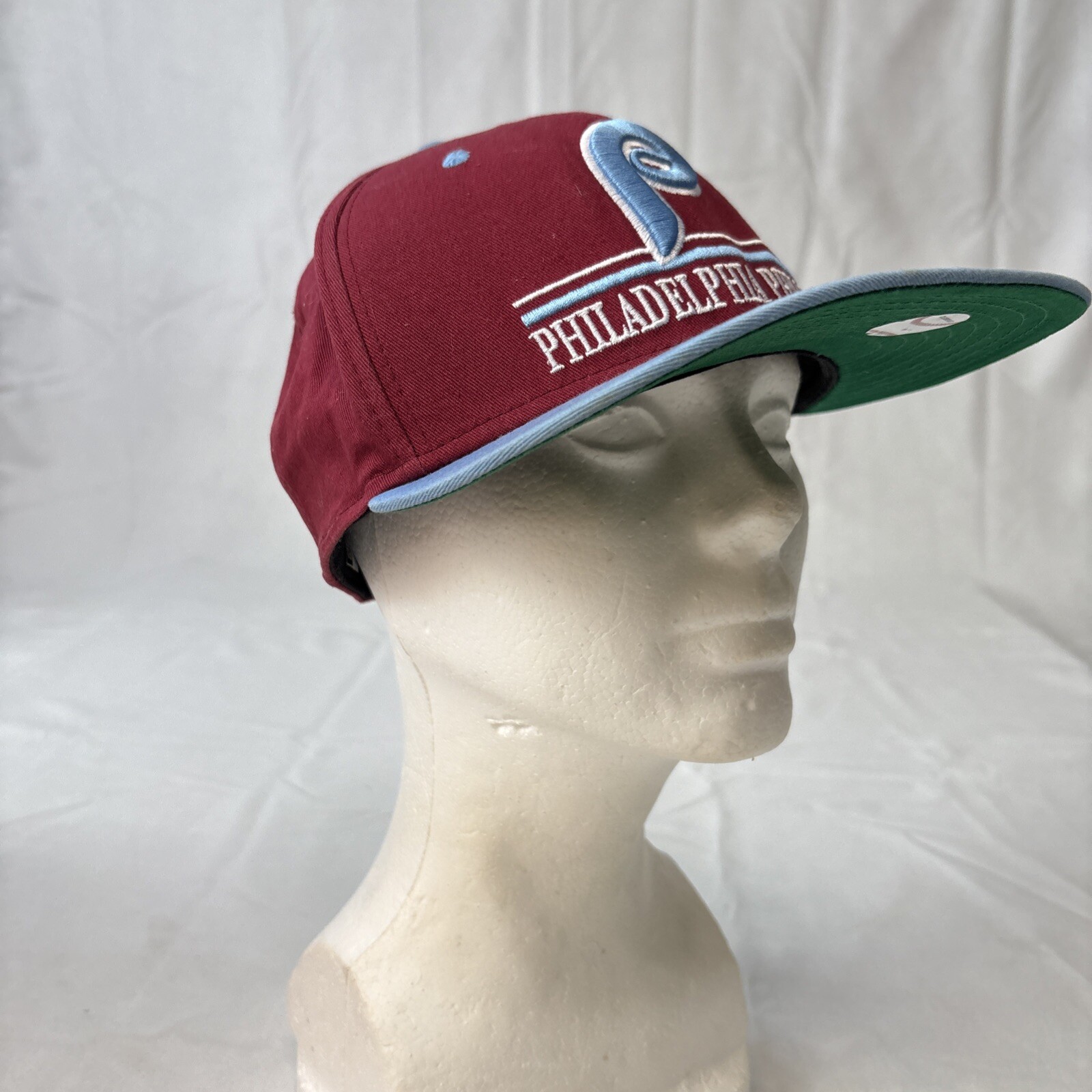 New era Philadelphia Phillies Cooperstown collection snapback Maroon Light Blue