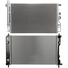 PICKOOR Radiator & Condenser Cooling Kit For Chevrolet Equinox GMC Terrain
