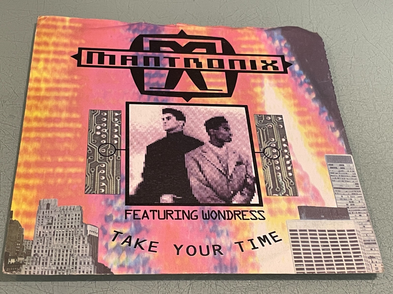 Mantronix Featuring Wondress - Take Your Time -  Vinyl Record 7"" Single - 1990