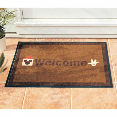 Disney Mickey Mouse Welcome Pattern Front Door Mat Washable 3size
