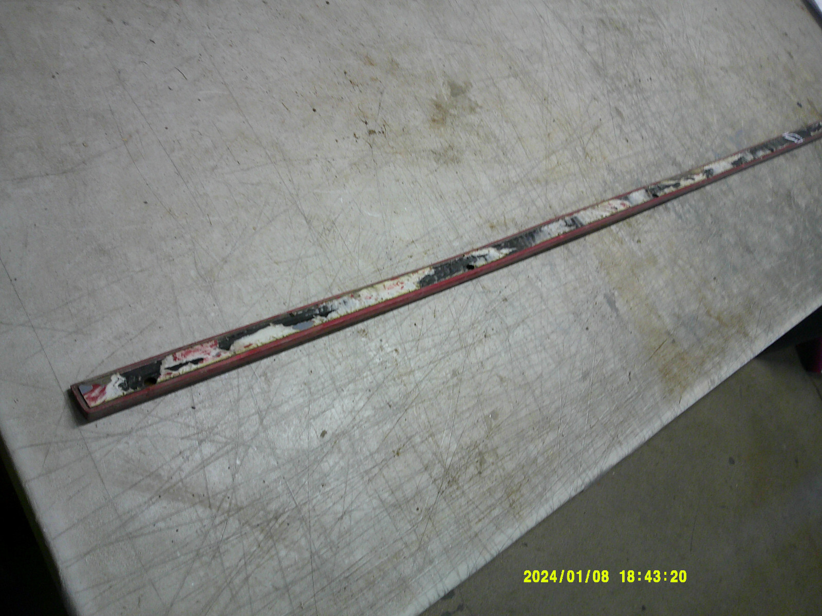 Driver Door Moulding Red Chrysler Maserati TC 89 90 91