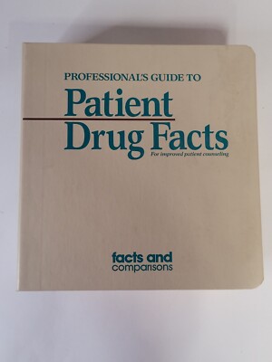 Professionals Guide To Patient Drug Facts And Comparisons 1995 Wolters Kluwer Co | eBay Professionals Guide To Patient Drug Facts And Comparisons 1995 Wolters Kluwer Co | eBay