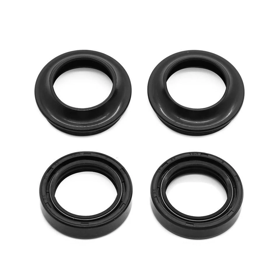 4X Fork Dust Seals 31X43X10 For Honda SL100 XL100 CR80R SL125 XL125 CB250 SL175 Foto 2 de 4