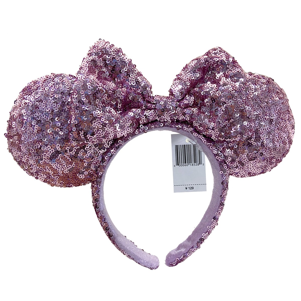 Disney Pretty Pink Sequins Bow Ears Anniversary Minnie Mouse Headband NWT 3 Anniversary Disney Exclusive Headband Ears Minnie Mouse Pink  main image 4
