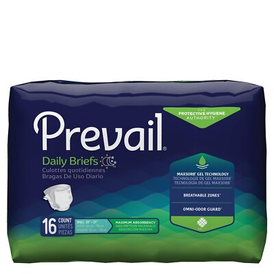Prevail PV-511 Small Disposable Underwear, 22 Count - 1 Pack