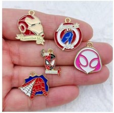 new lot 50Pcs cartoon Anime boys mix Charm necklace Pendant DIY Jewelry Making
