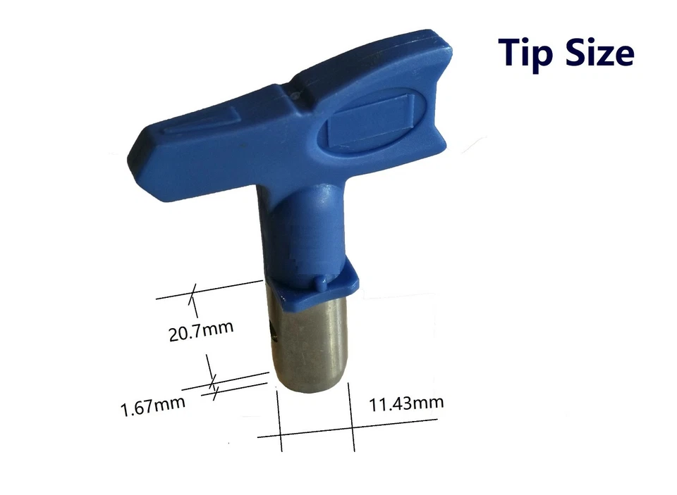 AIRLESS SPRAY GUN TIP NOZZLE RAC X SWITCH TIPS GUARD ONE SEAL KIT CLEANING BRUSH - image 2 of 2