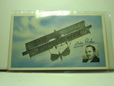 White Border Postcard Billy Parker Phillips Petroleum 912 Model Curtis      E245