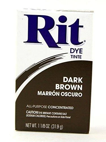 Rit All Purpose Fabric POWDER Dye Tinte - Dark Brown