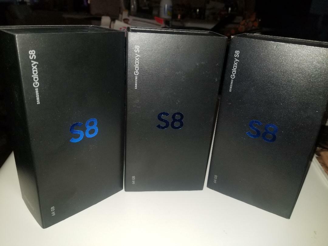 BRAND NEW Samsung Galaxy S8 Unlocked ATT AT&T TMOBILE VERIZON SPRINT ANY NETWORK