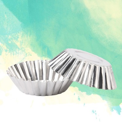 50 Pcs Tart Pan Tart Tin Cake Moul Tart Tins Cake Pans Egg Tart Pan Tray