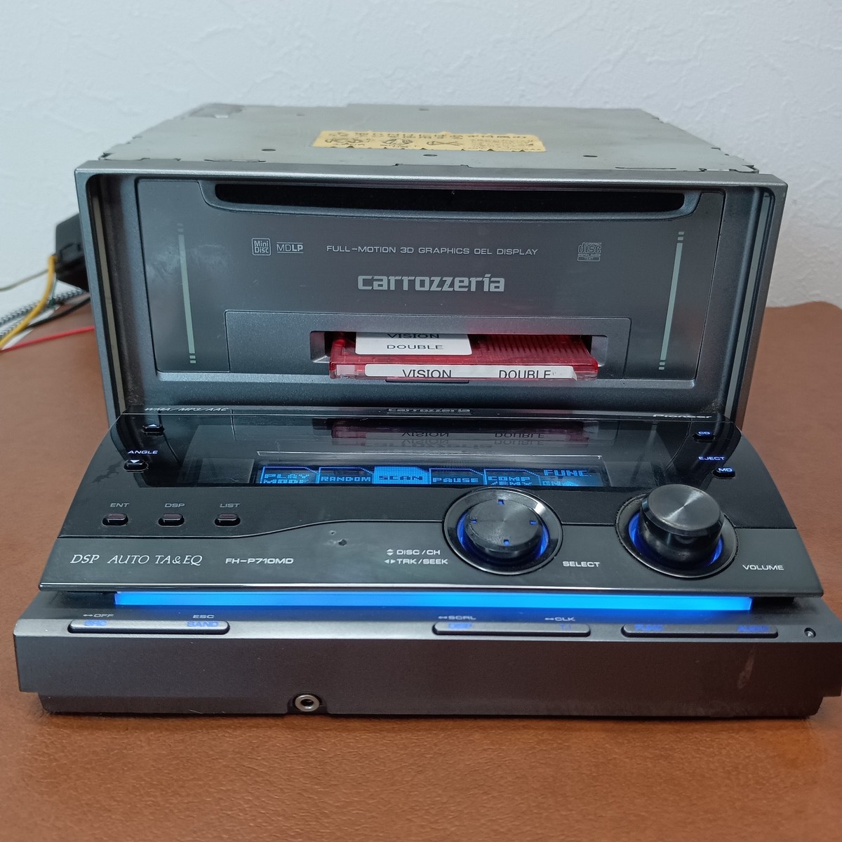 Carrozzeria カロッシリア FH-P710MD カーオーディオ Pioneer Carrozzeria FH-P710MD CD MDLP Player Car Audio In