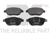Bremsbelagsatz Scheibenbremse Nk 223740 FüR Peugeot Fiat 307 CitroËN 207 C3 Sw 1