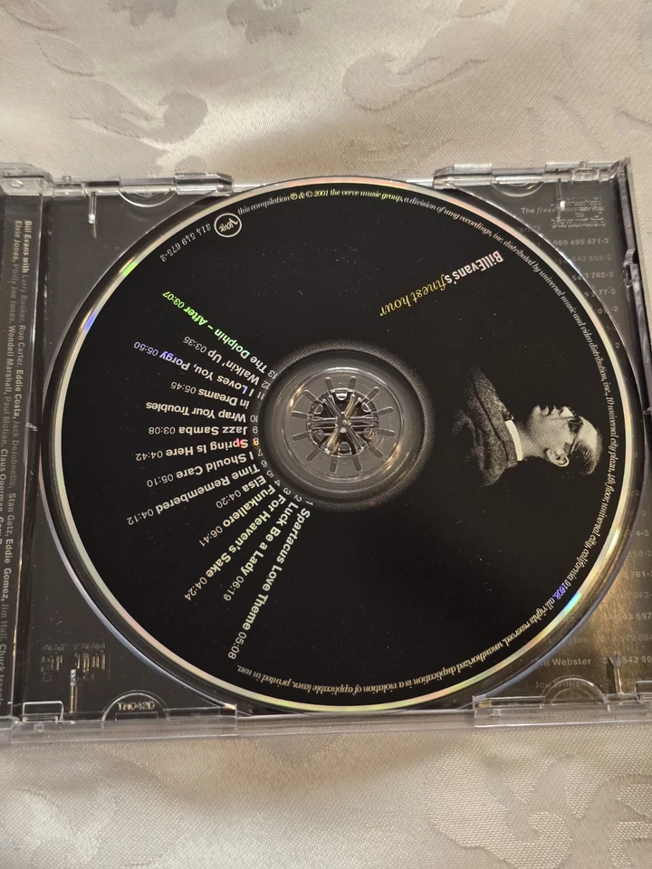 BILL EVAN'S FINEST HOUR [USED CD] VERVE JAZZ Foto 3 de 4