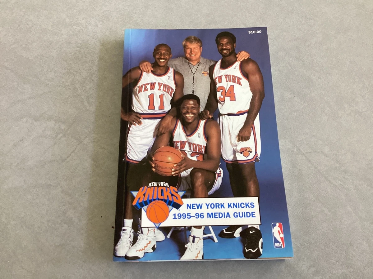 New York Knicks Basketball Original Vintage Sports Media Guides