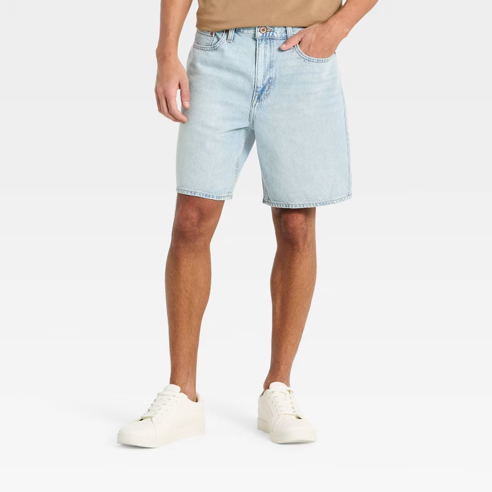 Mens 8 Jean Shorts - Goodfellow - Co Light Indigo 34 1990₽