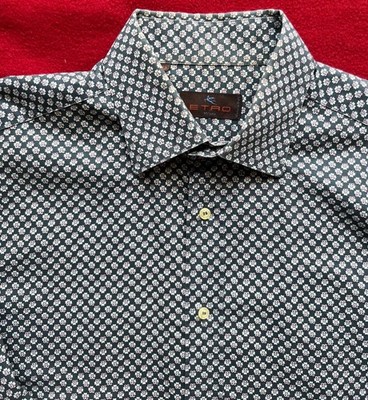 ETRO Milano Herren Hemd Gr 42 Langarm - wenig getragen