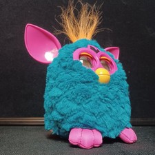 2012 Hasbro Furby Boom Bermuda Pink Teal Blue WORKING RARE HTF 4
